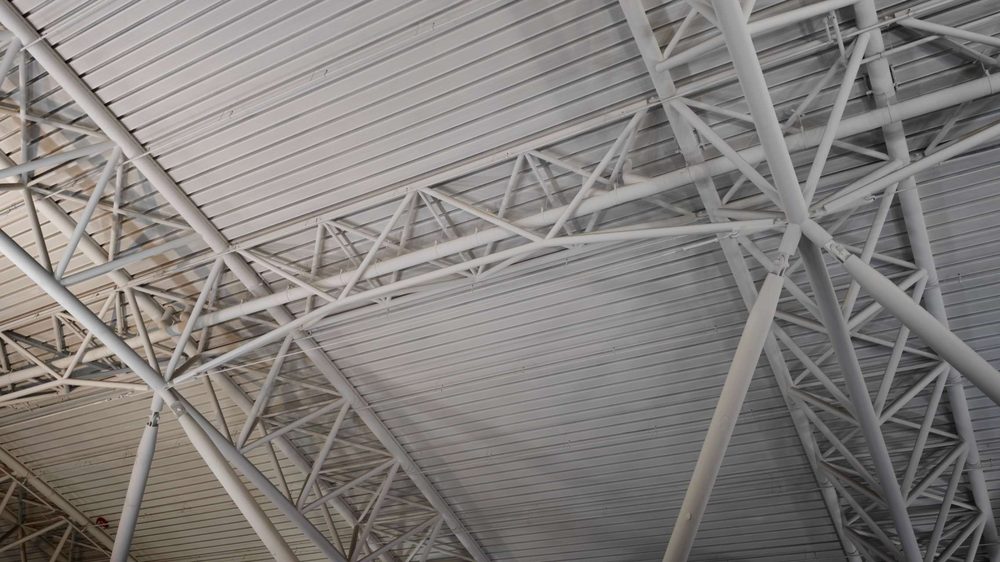 Roof trusses at JFK